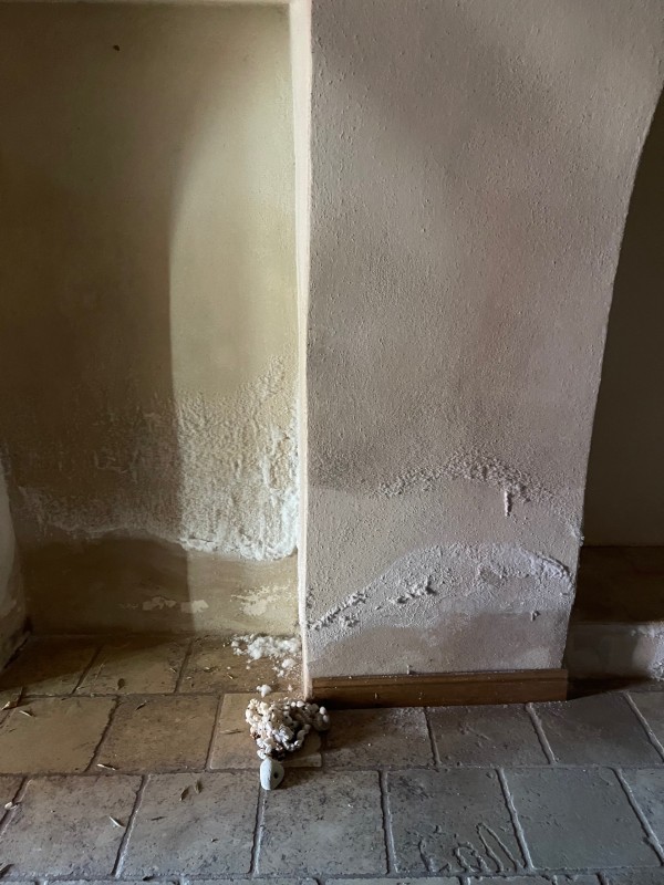 Pourquoi les murs de ma maison sont dégradés ? Aucune peinture ne tient ? Que faire ?