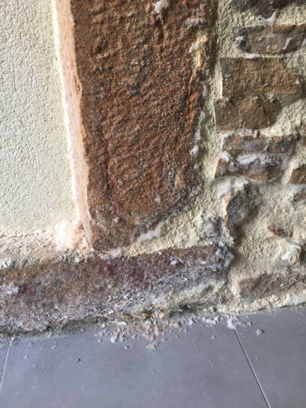 salpêtre mur